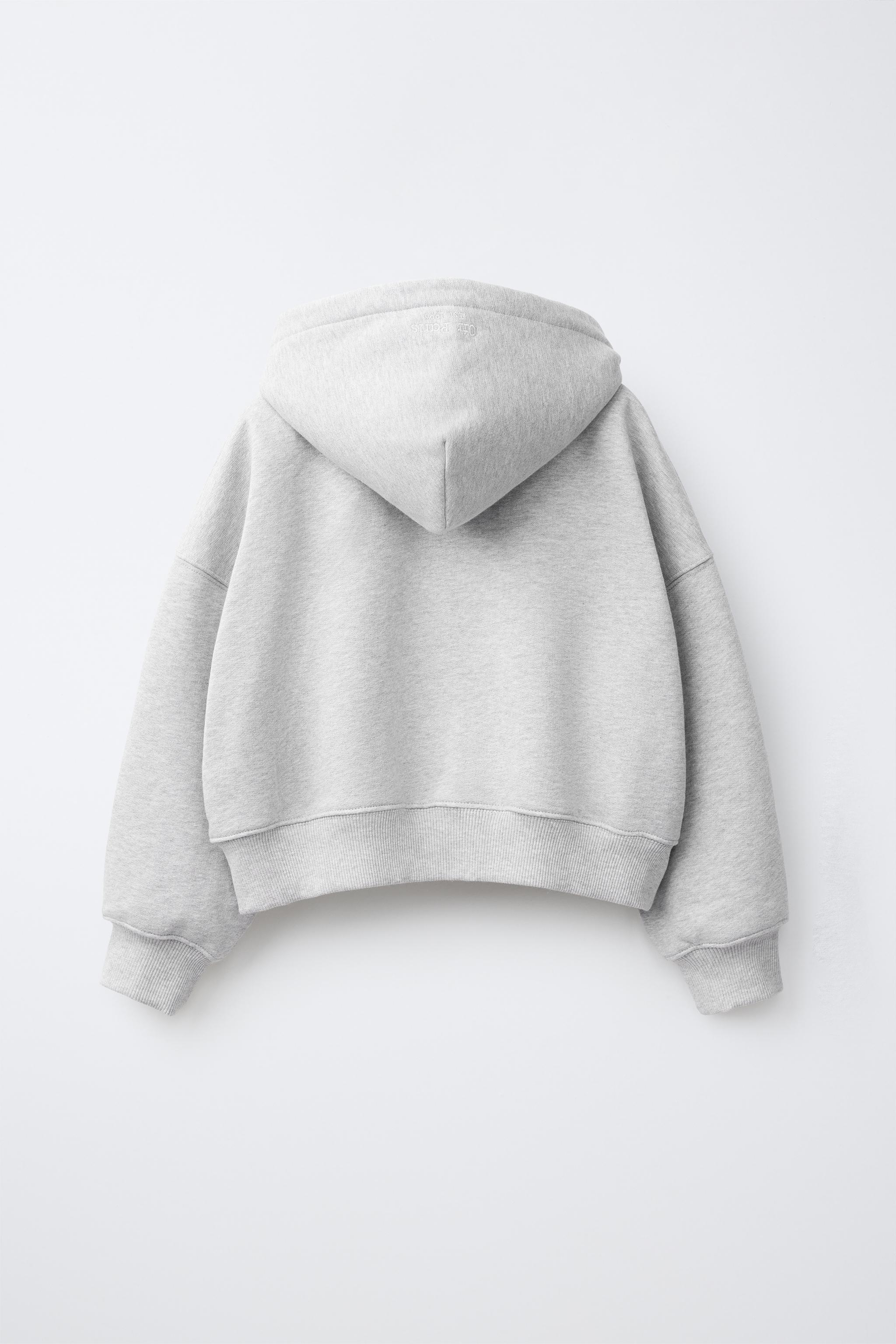 0FR. PARIS X ZARA EMBROIDERED ZIP-UP HOODIE